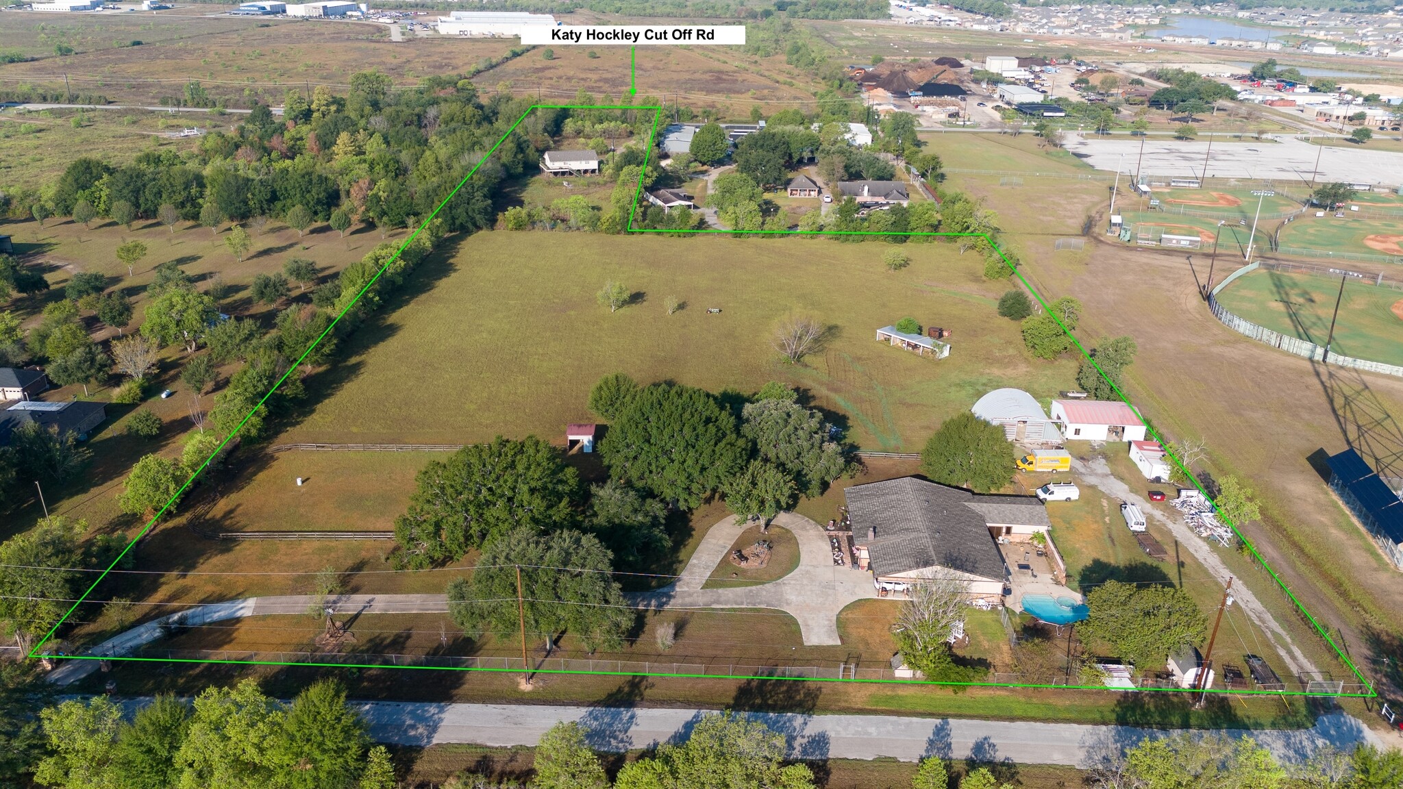 4340 Katy Hockley Cuttoff Rd, Katy, TX for sale Aerial- Image 1 of 11