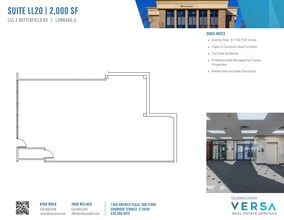 555 E Butterfield Rd, Lombard, IL for lease Floor Plan- Image 1 of 1