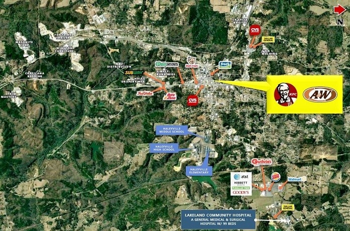 2105 10th Ave, Haleyville, AL for lease - Other - Image 2 of 6