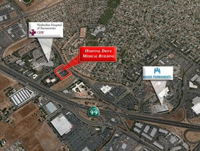 7501 Hospital Dr, Sacramento, CA - AERIAL  map view - Image1