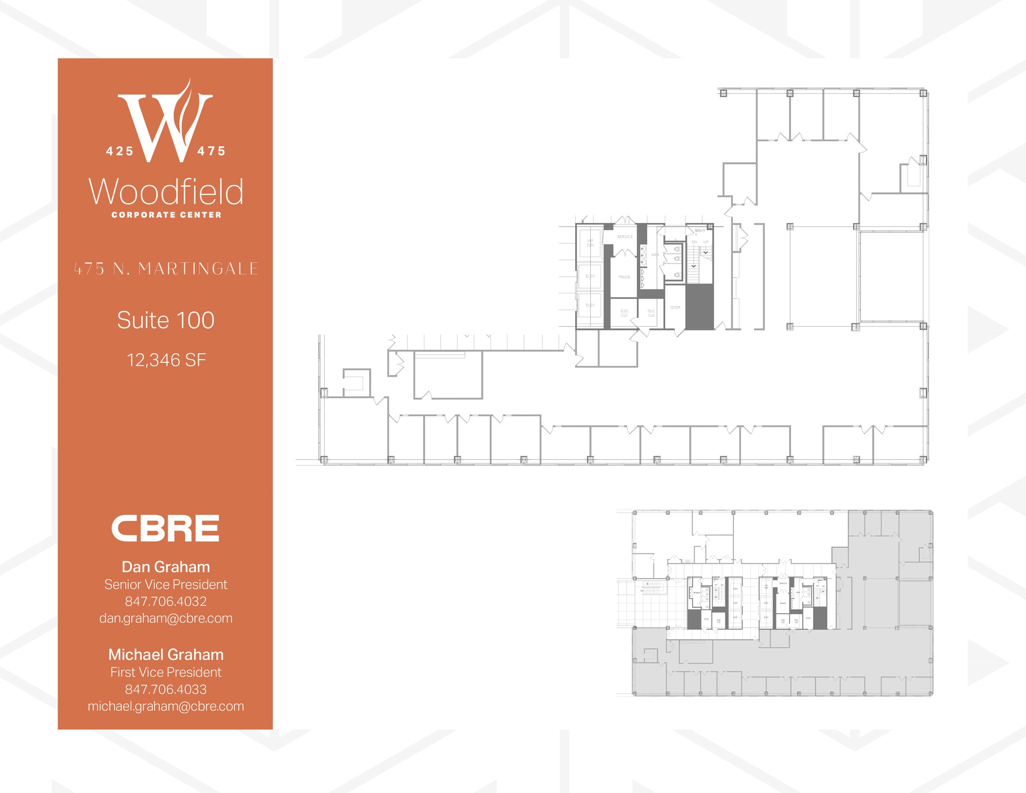 425 N Martingale Rd, Schaumburg, IL for lease Floor Plan- Image 1 of 1