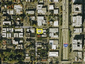 1732 NW Johnson St, Portland, OR - aerial  map view