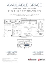 5440 N Cumberland Ave, Chicago, IL for lease Floor Plan- Image 1 of 11