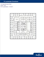 110 E Broward Blvd, Fort Lauderdale, FL for lease Floor Plan- Image 1 of 1