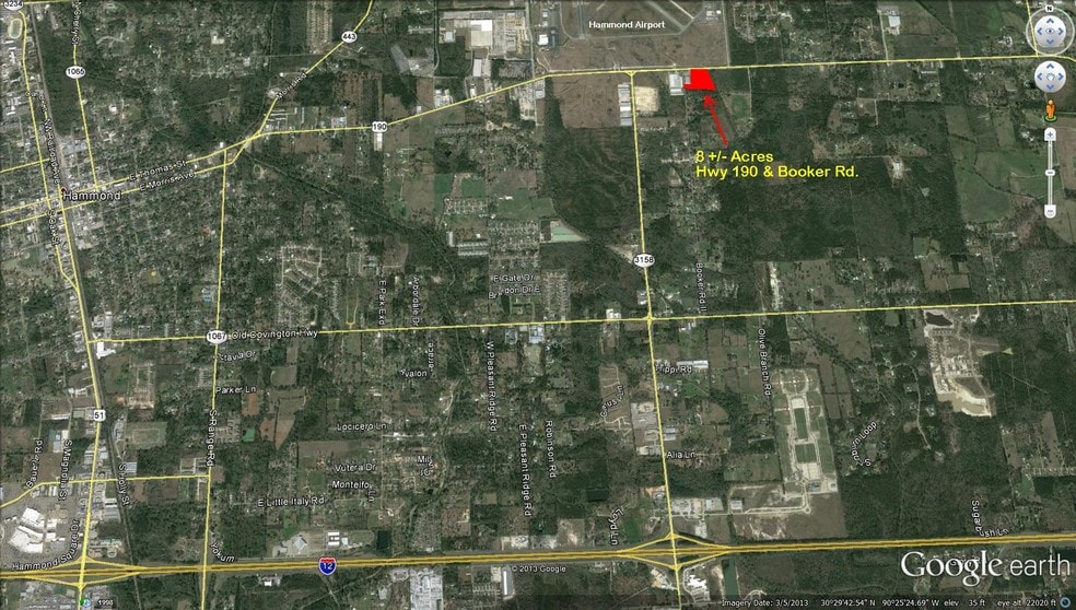 Highway 190 & Booker Rd, Hammond, LA for sale - Building Photo - Image 3 of 3