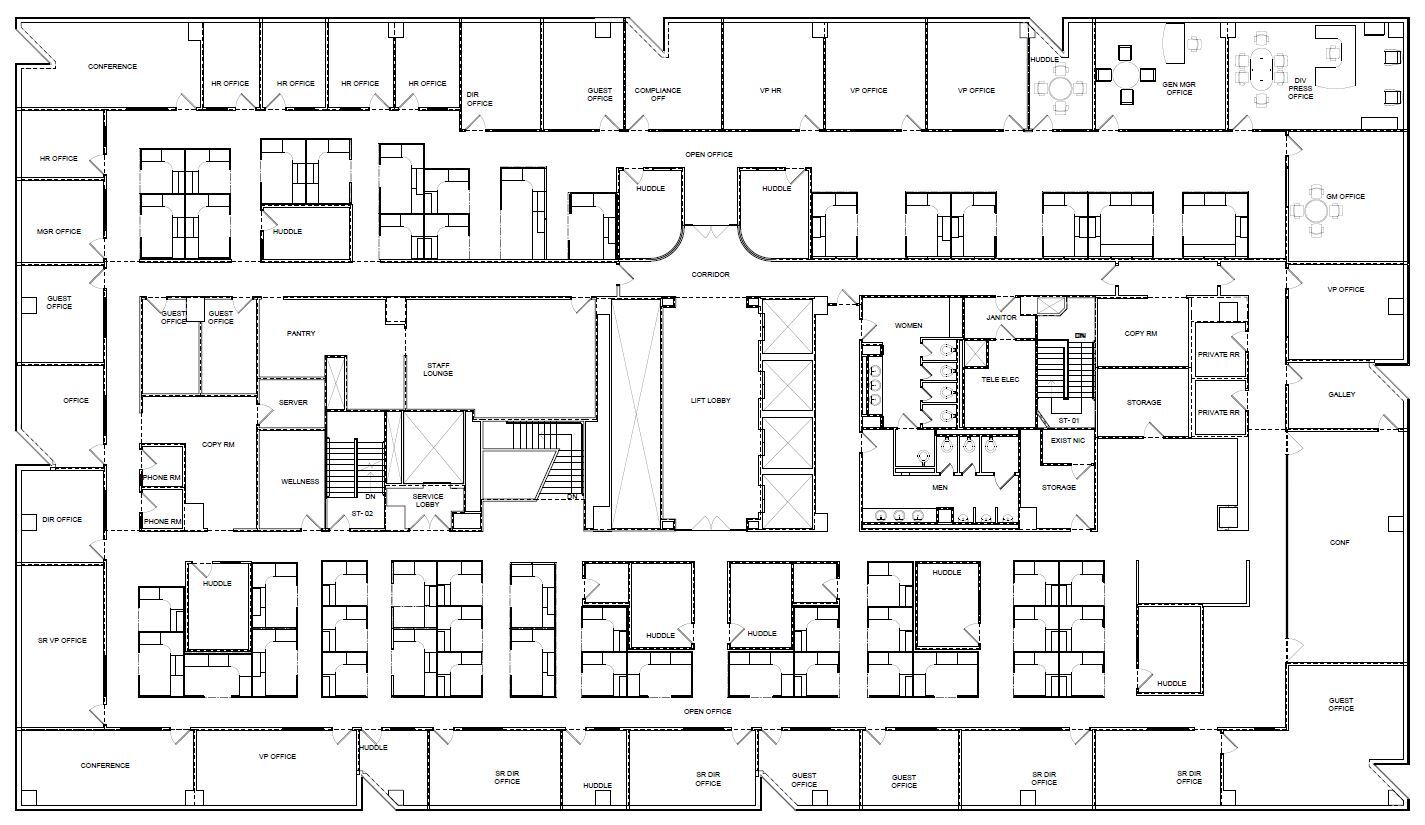 125 E John Carpenter Fwy, Irving, TX for lease Floor Plan- Image 1 of 9