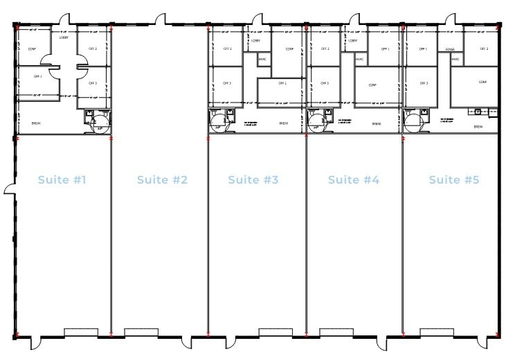 100 Hartmann Commerce Dr N, Lebanon, TN for lease - Floor Plan - Image 2 of 2