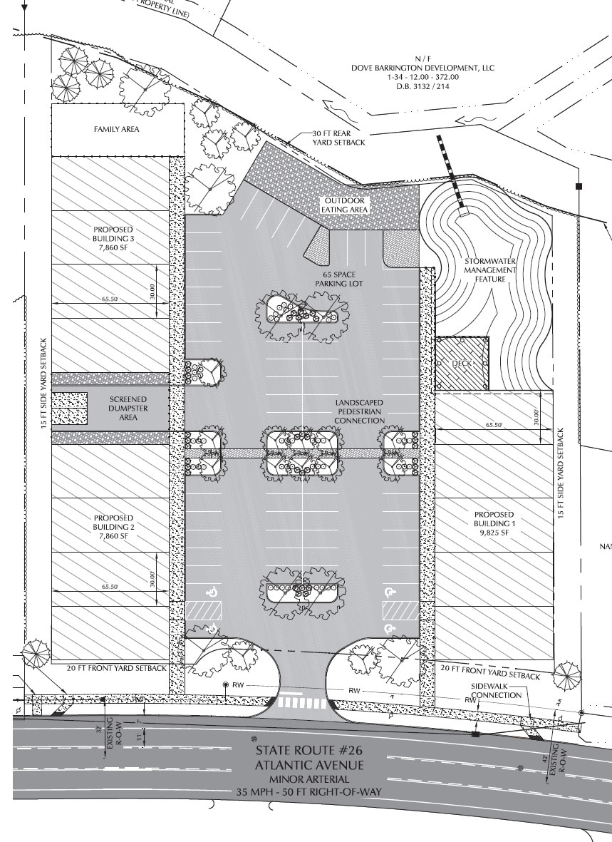 536 Atlantic Ave, Millville, DE for lease Site Plan- Image 1 of 11