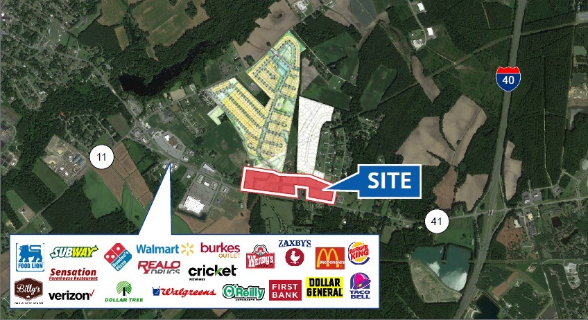 5535 S NC 41 Hwy, Wallace, NC for sale - Building Photo - Image 1 of 1