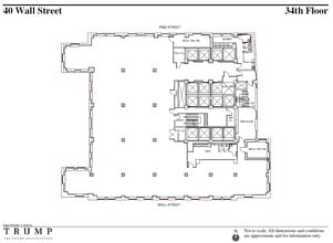 40 Wall St, New York, NY for lease Floor Plan- Image 1 of 1