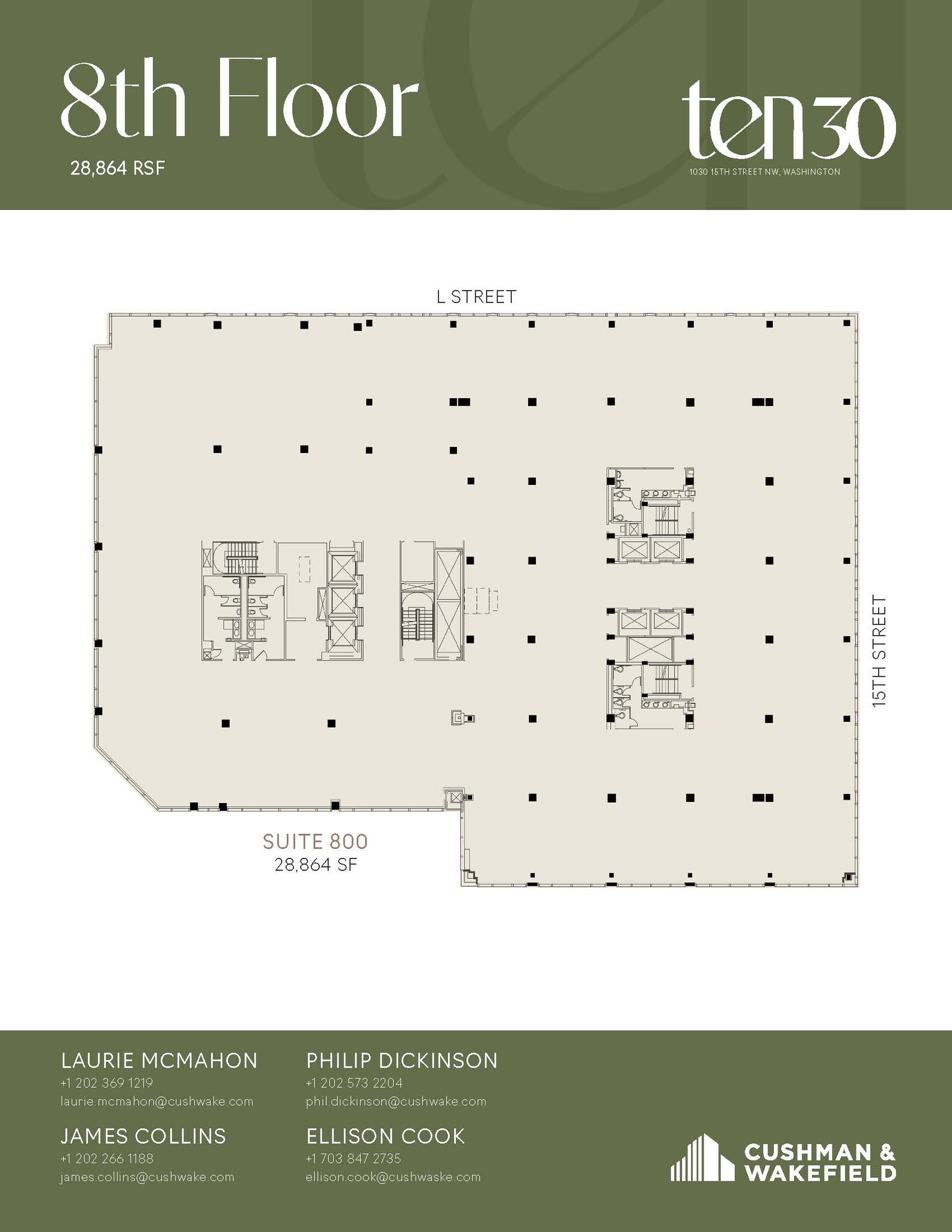 1030 15th St NW, Washington, DC for lease Floor Plan- Image 1 of 1