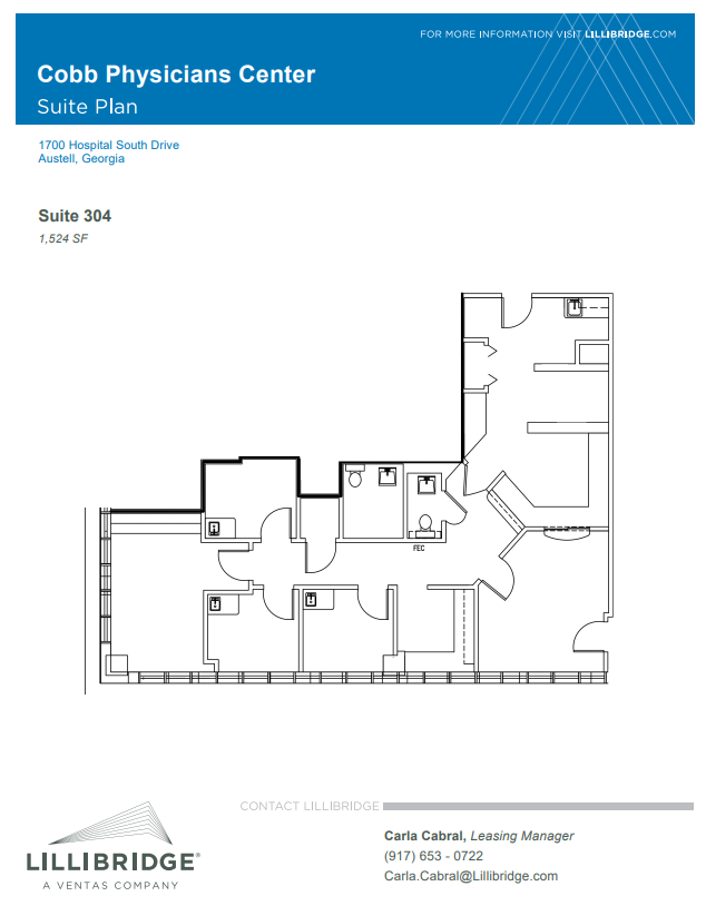 1700 Hospital South Dr, Austell, GA for lease Floor Plan- Image 1 of 1