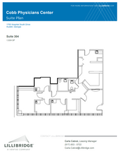 1700 Hospital South Dr, Austell, GA for lease Floor Plan- Image 1 of 1