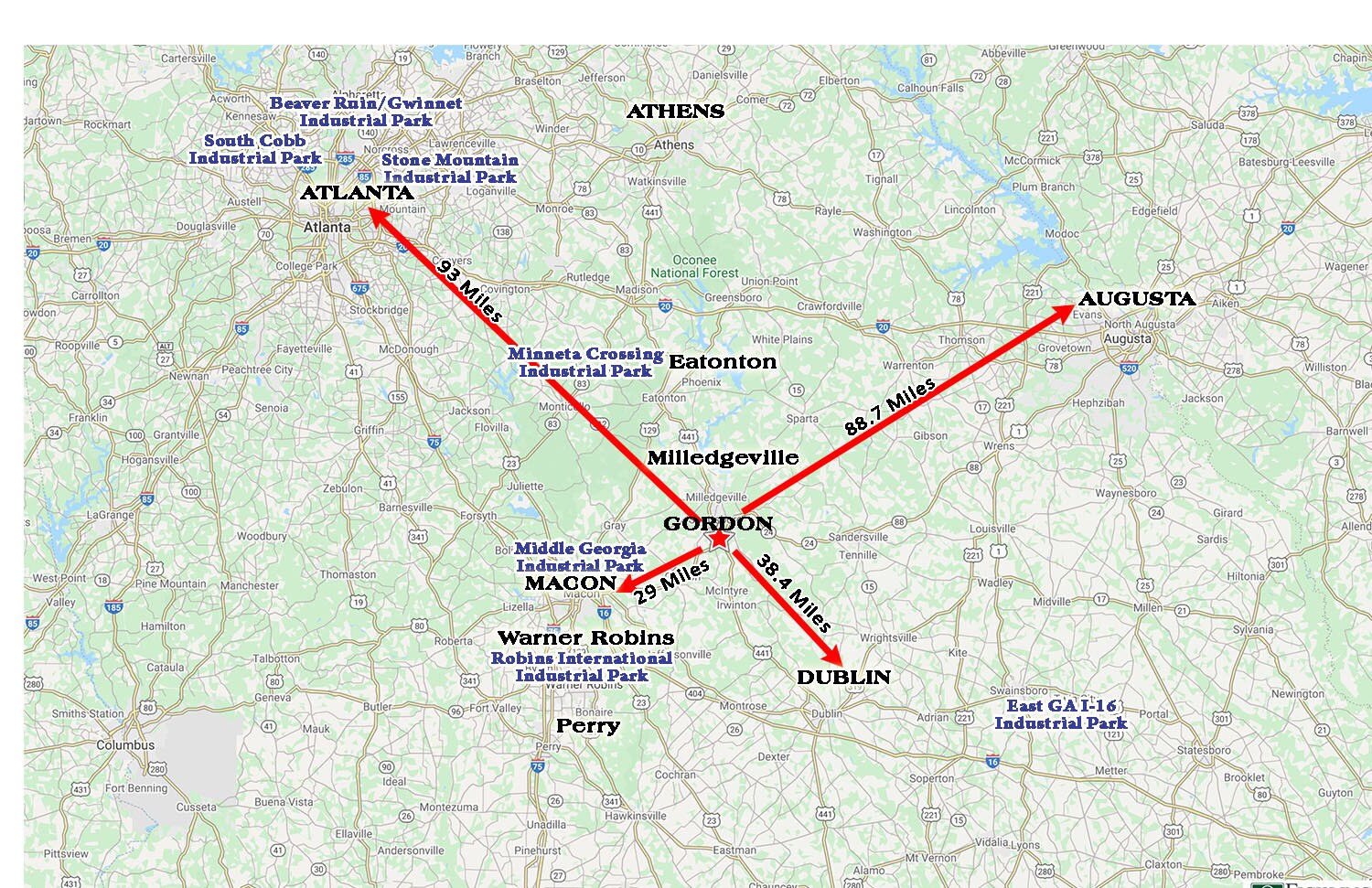 Fall Line Freeway, Ivey, GA 31031 Fall Line Freeway