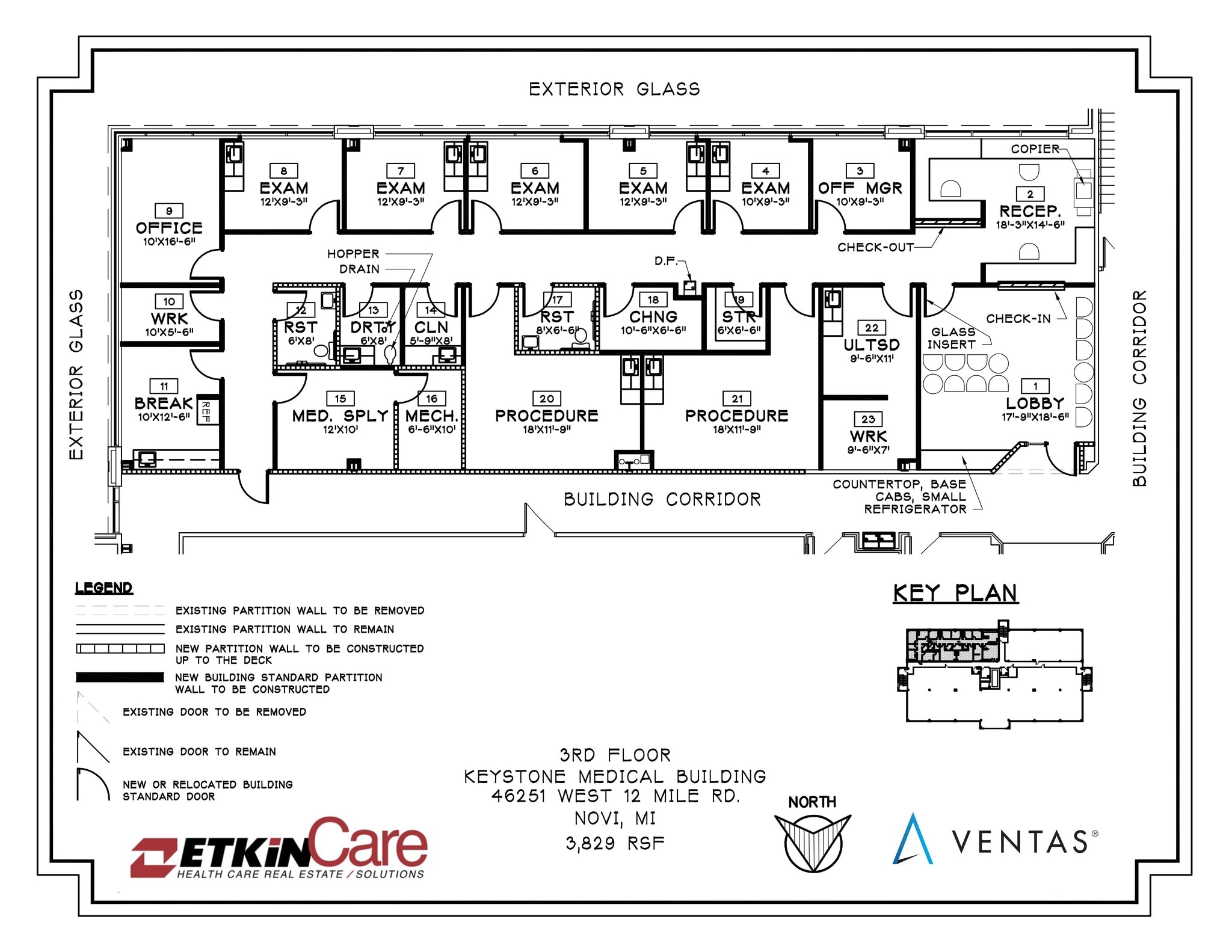 46325 W 12 Mile Rd, Novi, MI for lease Site Plan- Image 1 of 1