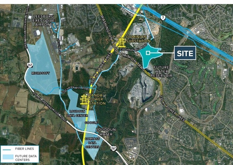 Cochran Mill Rd, Leesburg, VA for sale Aerial- Image 1 of 1