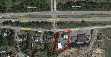 9001 Old National Pike, Frederick, MD - AERIAL  map view