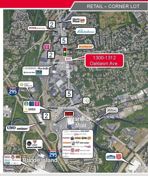 1300 Oaklawn Ave, Cranston, RI for sale - Building Photo - Image 1 of 2