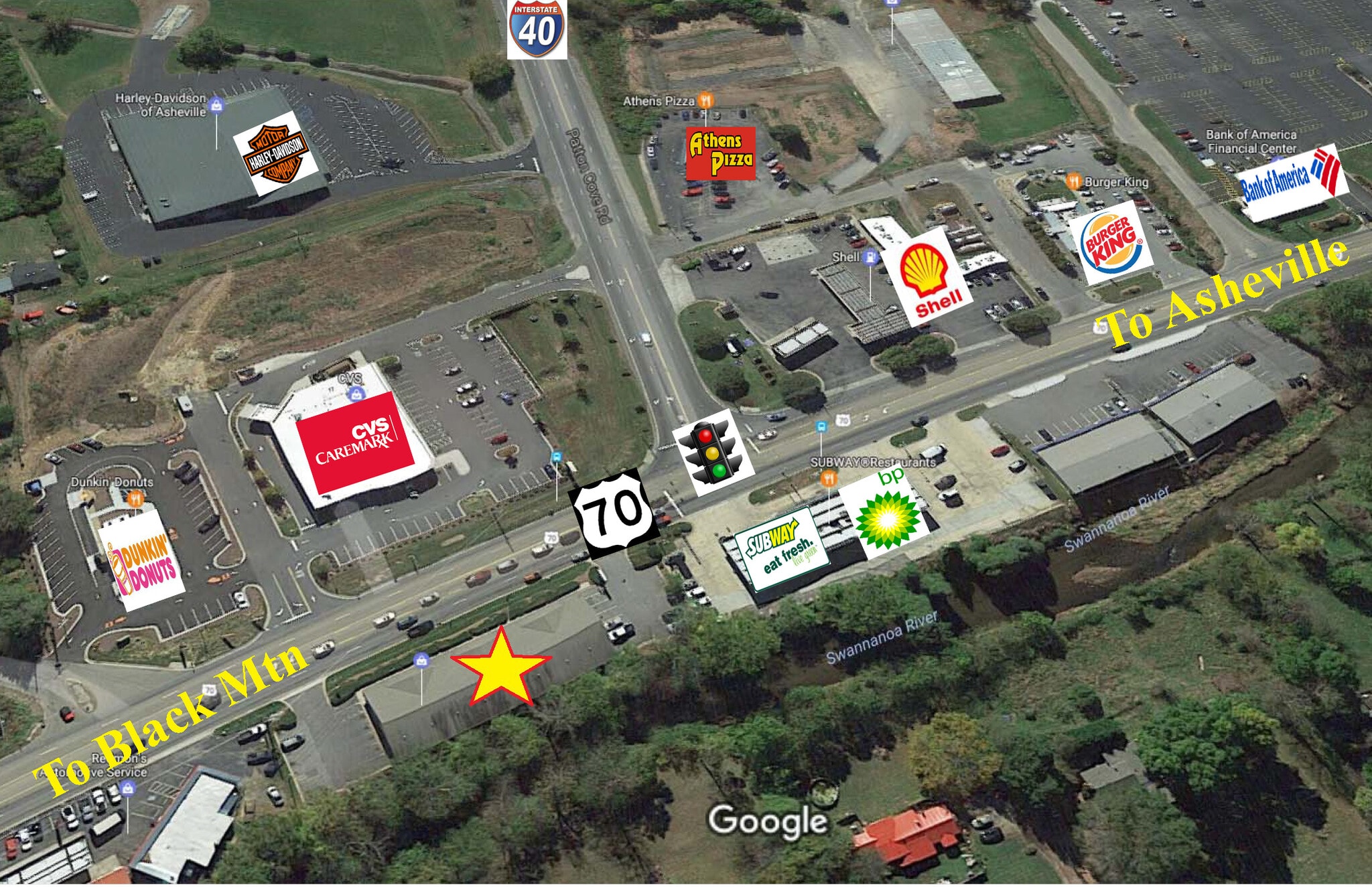 2358 US Highway 70, Swannanoa, NC for lease Building Photo- Image 1 of 7