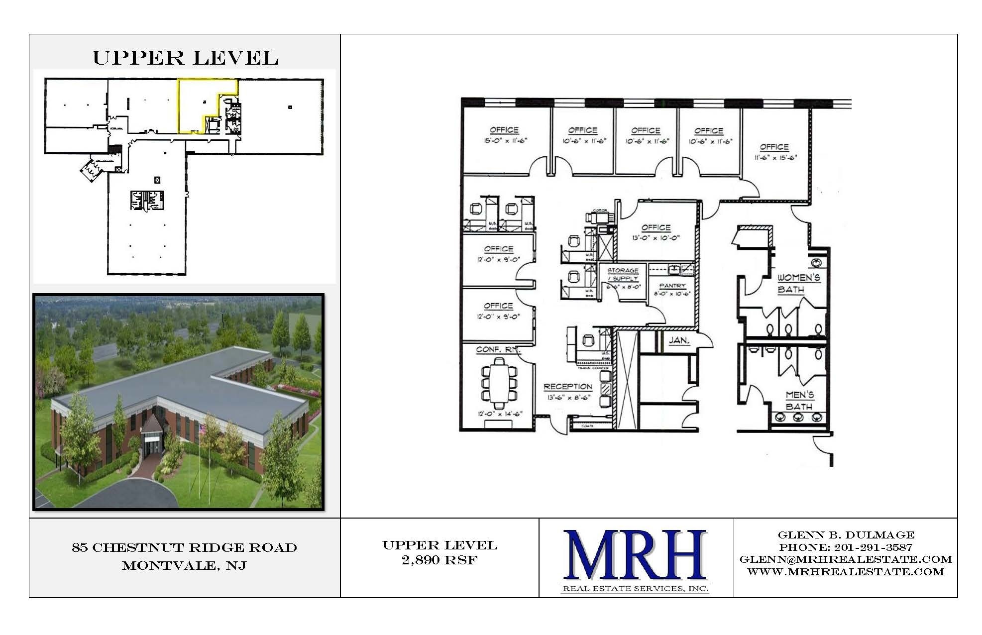 85 Chestnut Ridge Rd, Montvale, NJ for lease Floor Plan- Image 1 of 1