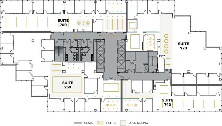 611 Anton Blvd, Costa Mesa, CA for lease Floor Plan- Image 1 of 2