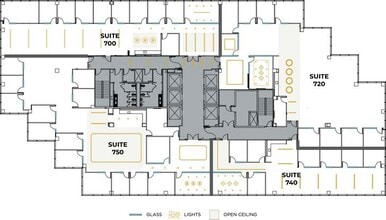 611 Anton Blvd, Costa Mesa, CA for lease Floor Plan- Image 1 of 2