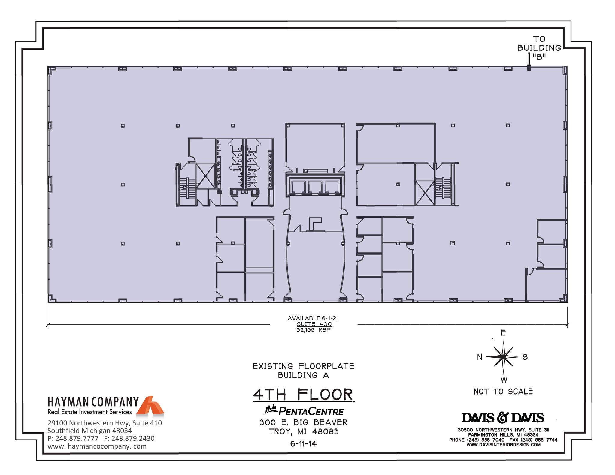 300 E Big Beaver Rd, Troy, MI for lease Floor Plan- Image 1 of 1