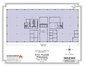 300 E Big Beaver Rd, Troy, MI for lease Floor Plan- Image 1 of 1