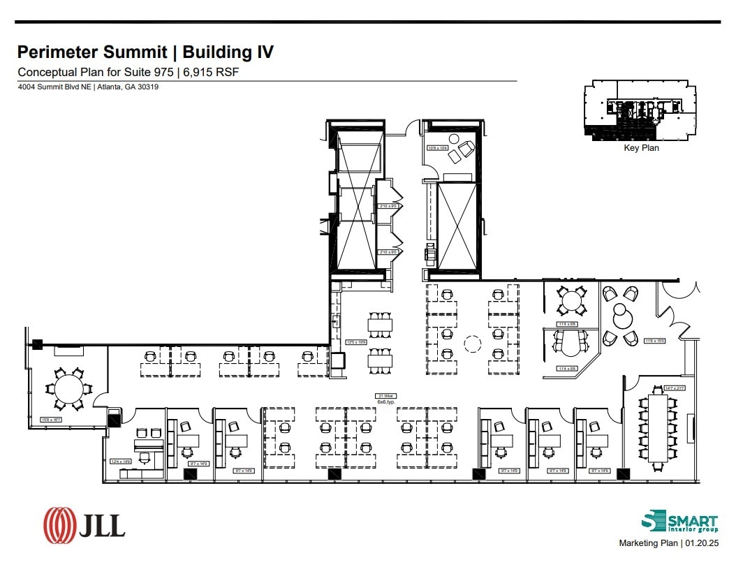 1001 Summit Blvd, Atlanta, GA for lease Floor Plan- Image 1 of 1