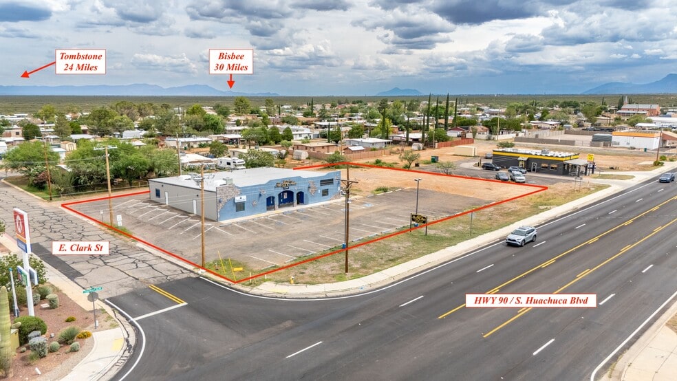 290-292 N Huachuca Blvd, Huachuca City, AZ for sale - Aerial - Image 3 of 30