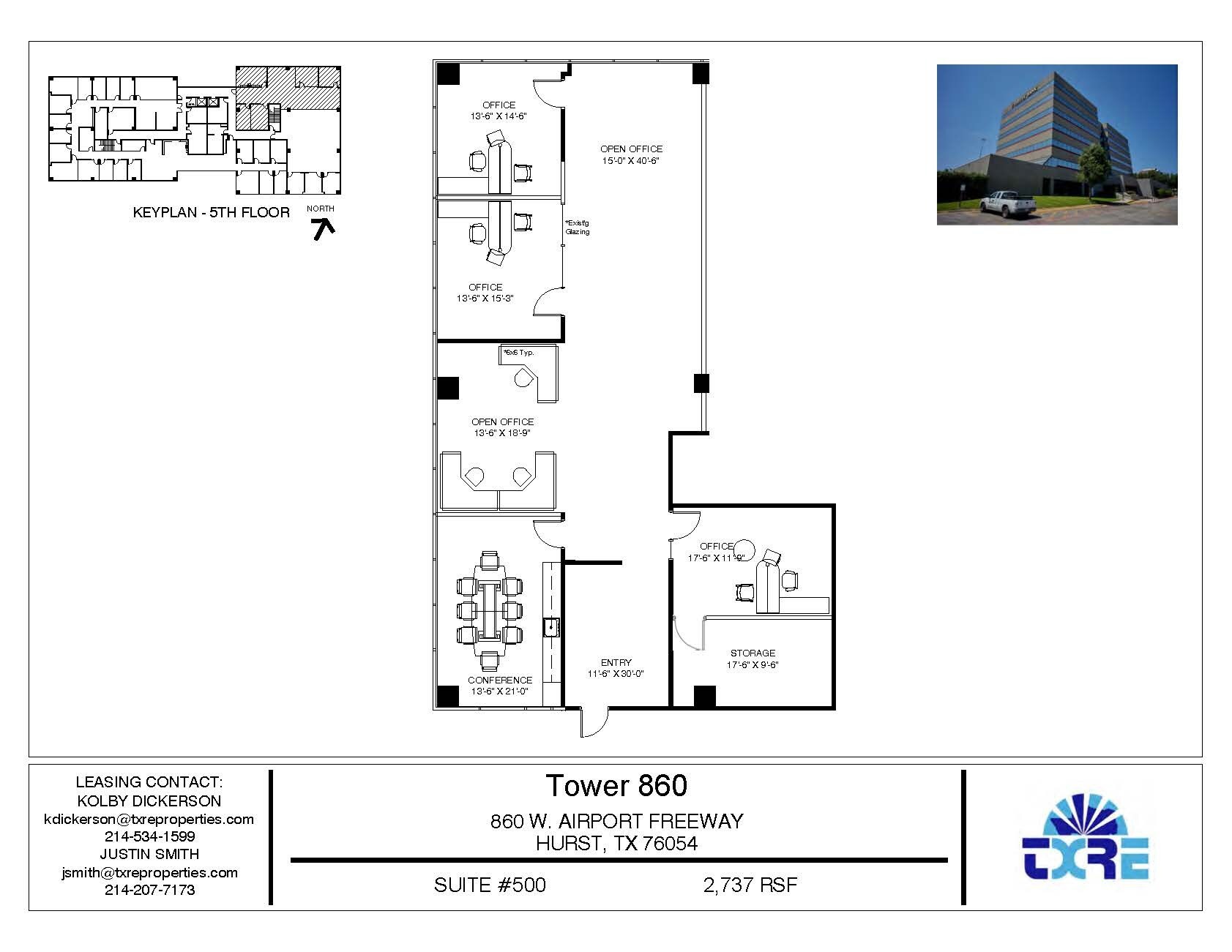 860 W Airport Fwy, Hurst, TX for lease Floor Plan- Image 1 of 1