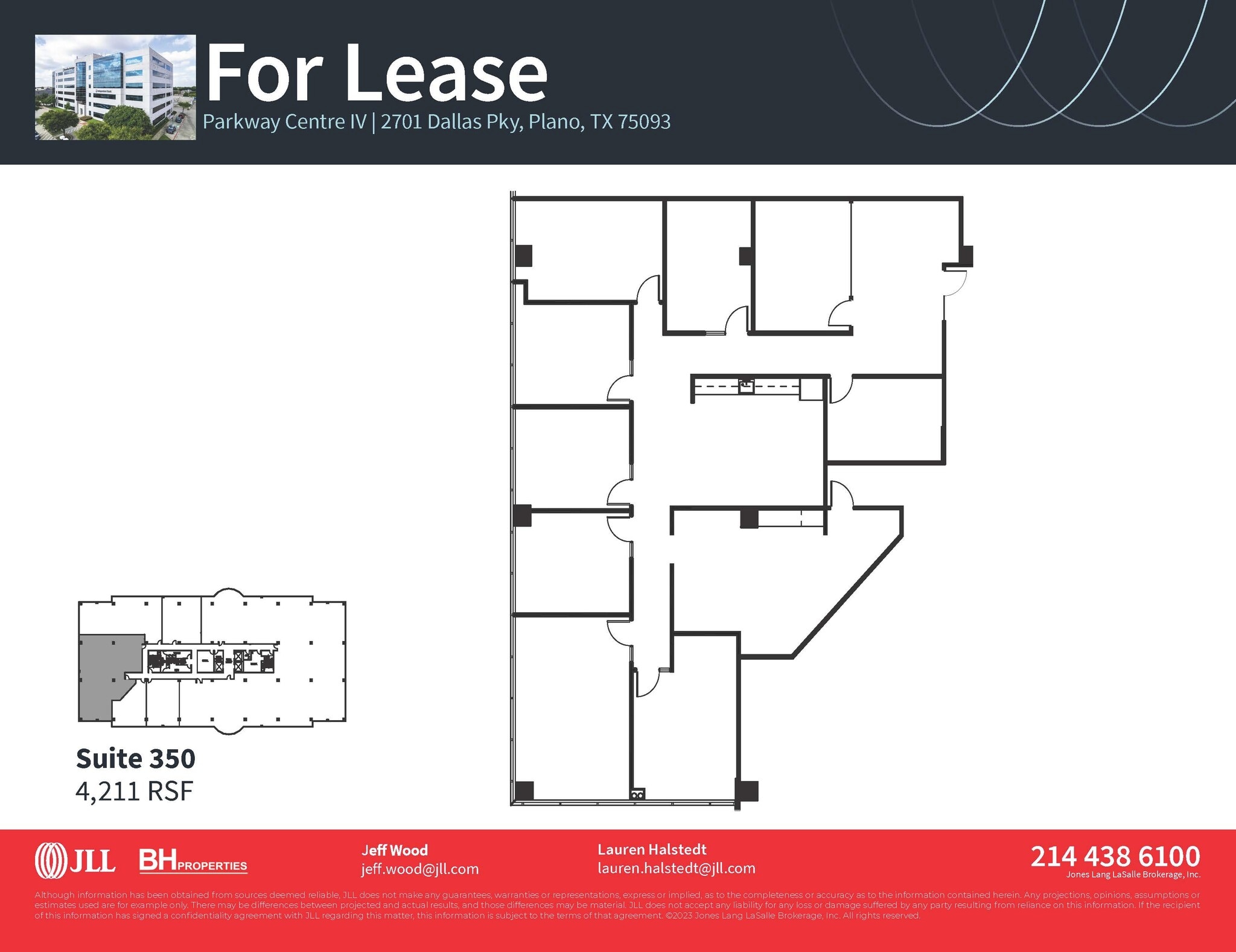 2701 Dallas Pky, Plano, TX for lease Floor Plan- Image 1 of 1