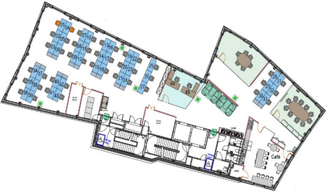 21 Lime St, London for lease Floor Plan- Image 1 of 2