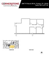 2807 W Busch Blvd, Tampa, FL for lease Site Plan- Image 1 of 1
