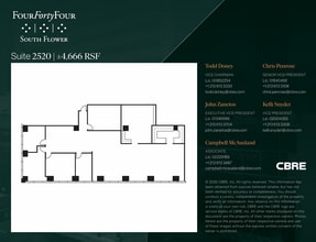 444 S Flower St, Los Angeles, CA for lease Floor Plan- Image 1 of 1
