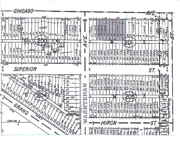 2643 W Chicago Ave, Chicago, IL for lease - Plat Map - Image 2 of 7