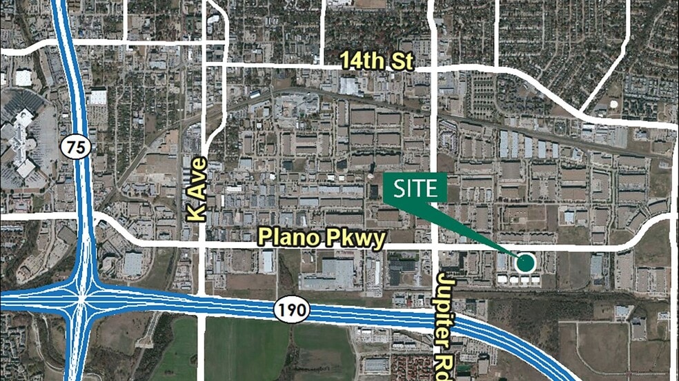 2800 E Plano Pky, Plano, TX for lease - Aerial - Image 2 of 2