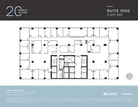 20 N Clark St, Chicago, IL for lease Floor Plan- Image 1 of 1