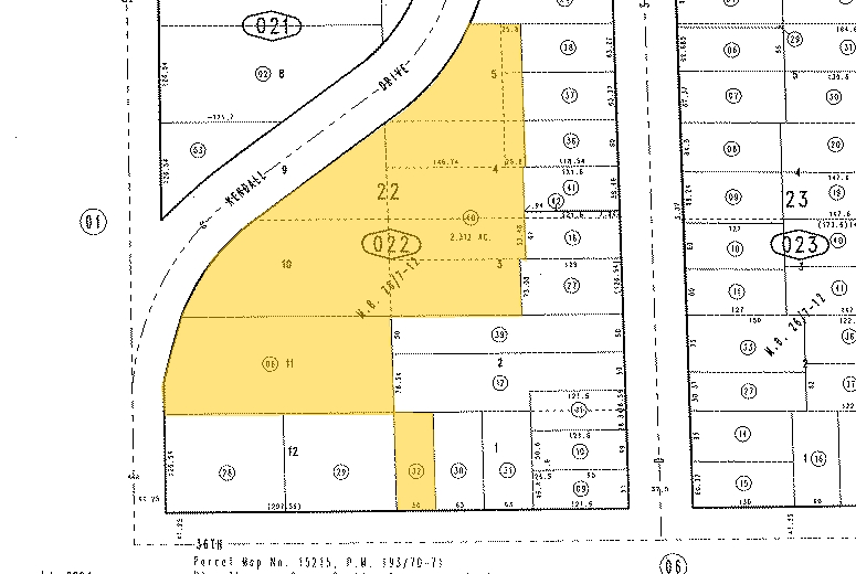 3629 N E St, San Bernardino, CA for sale - Plat Map - Image 3 of 3