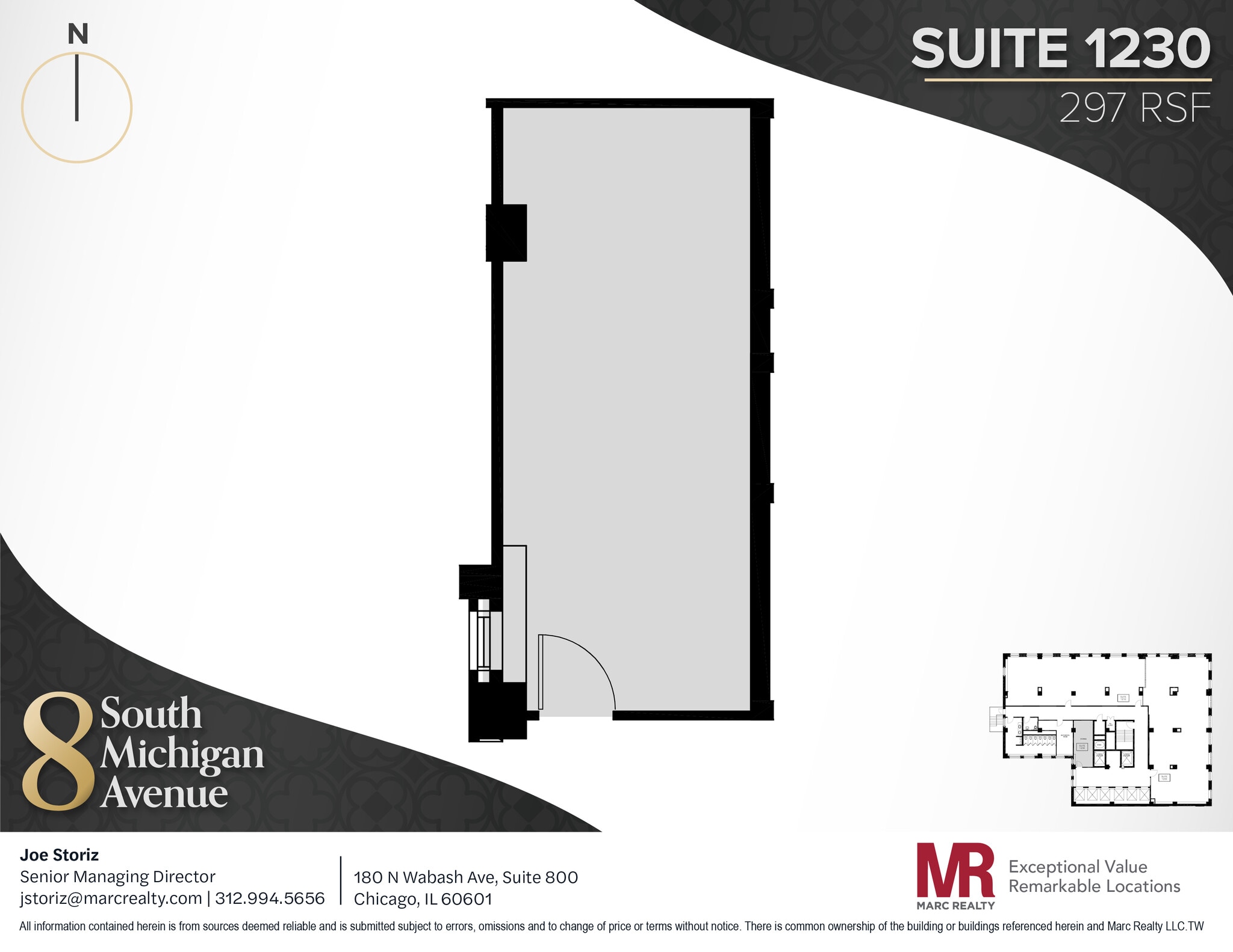 8 S Michigan Ave, Chicago, IL for lease Floor Plan- Image 1 of 3
