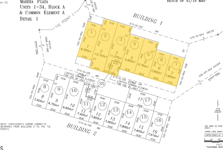 516 E Whitehouse Canyon Rd, Green Valley, AZ for sale - Plat Map - Image 3 of 5