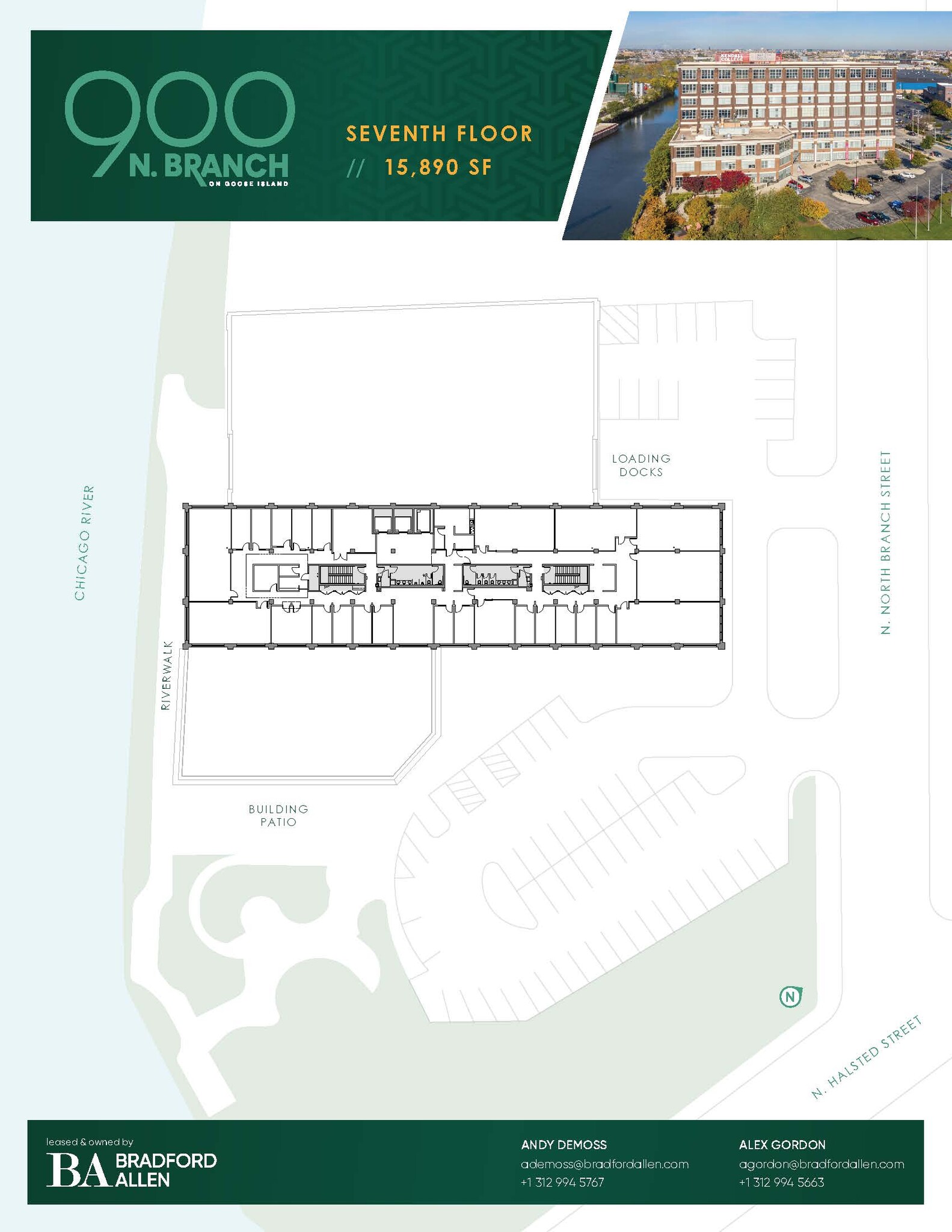 900 N Branch St, Chicago, IL for lease Floor Plan- Image 1 of 1