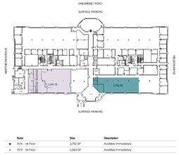 7515 Mission Dr, Seabrook, MD for lease Floor Plan- Image 1 of 1