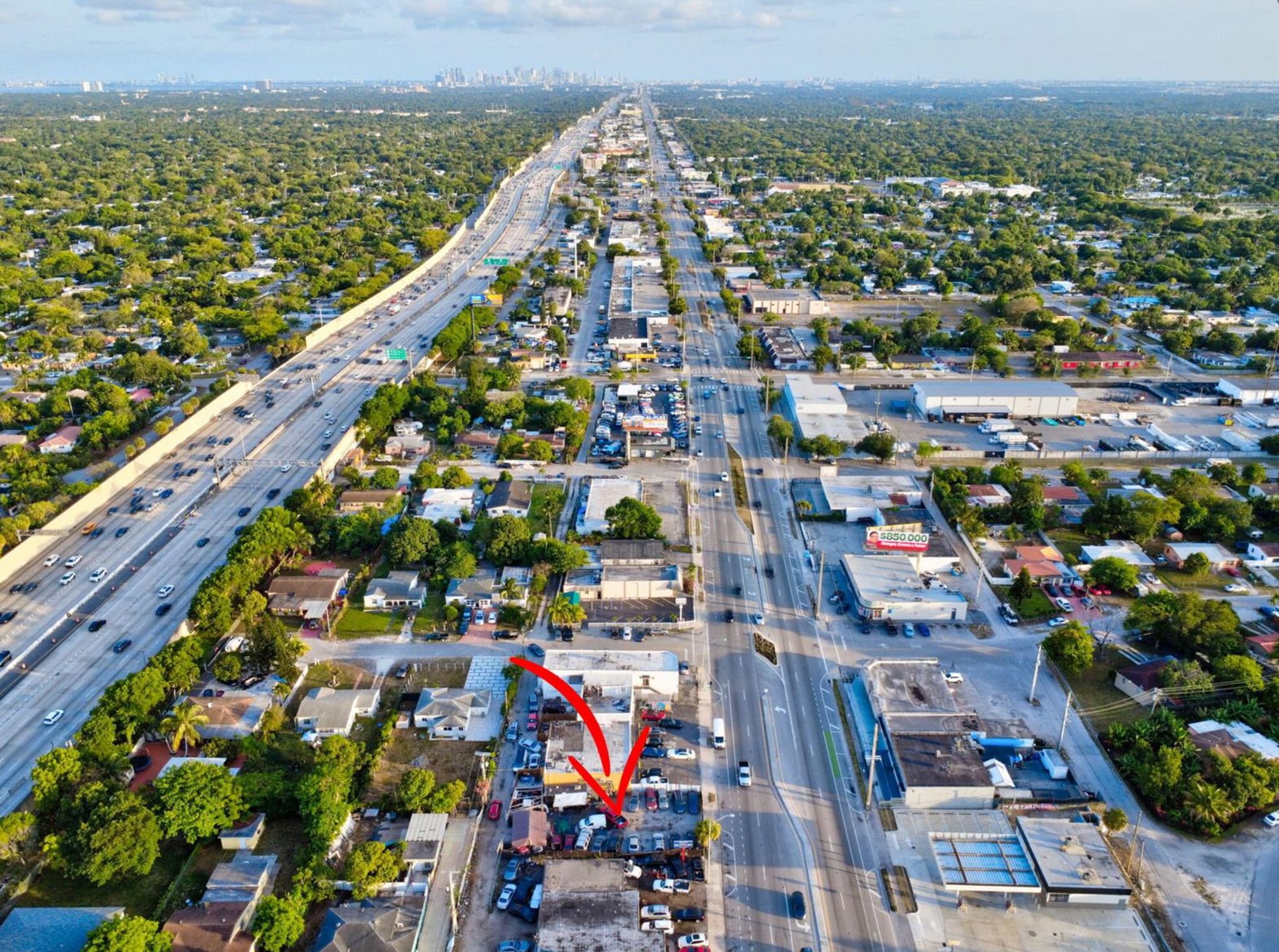 14555 NW 7th ave, Miami, FL for sale Aerial- Image 1 of 10