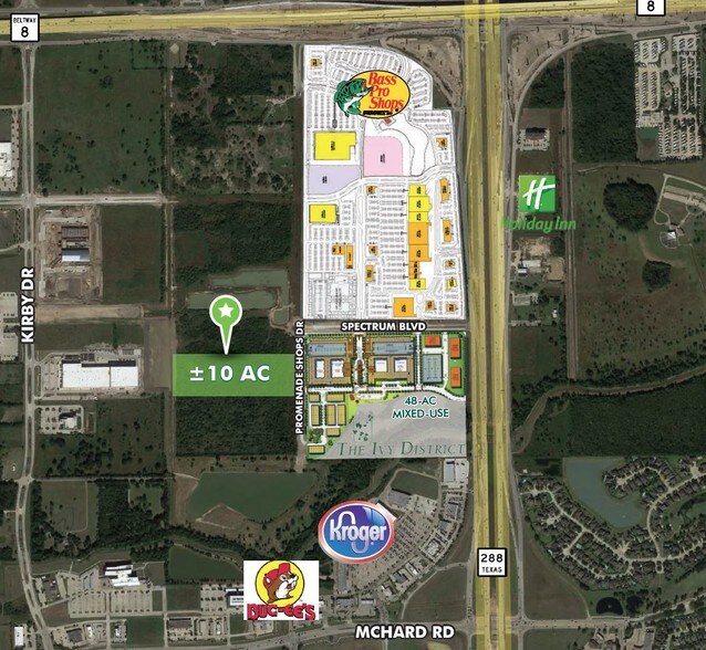 SH288 & Beltway 8, Pearland, TX for sale - Aerial - Image 1 of 1