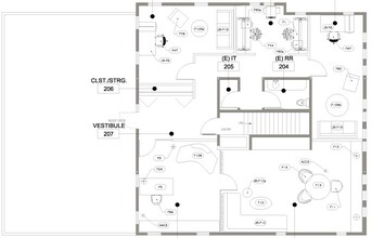 729-733 Seward St, Los Angeles, CA for lease Floor Plan- Image 1 of 2