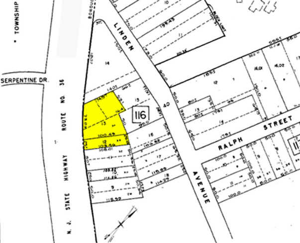 410 Navesink Ave, Highlands, NJ for sale Plat Map- Image 1 of 1
