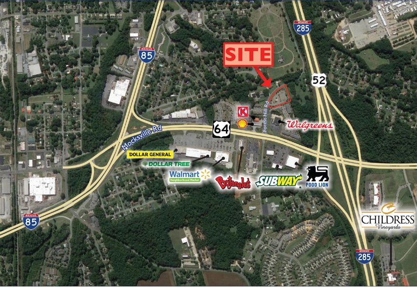 313 Forest Hill Road Rd, Lexington, NC for sale - Building Photo - Image 2 of 3