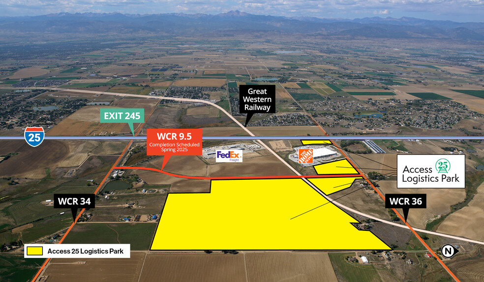 Access 25 Logistics Park, Mead, CO for lease - Building Photo - Image 2 of 2