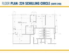224 Schilling Cir, Hunt Valley, MD for lease Floor Plan- Image 2 of 2